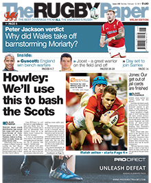 The Rugby Paper The Welsh Regional Edition