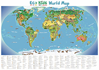 Free Children's World Map